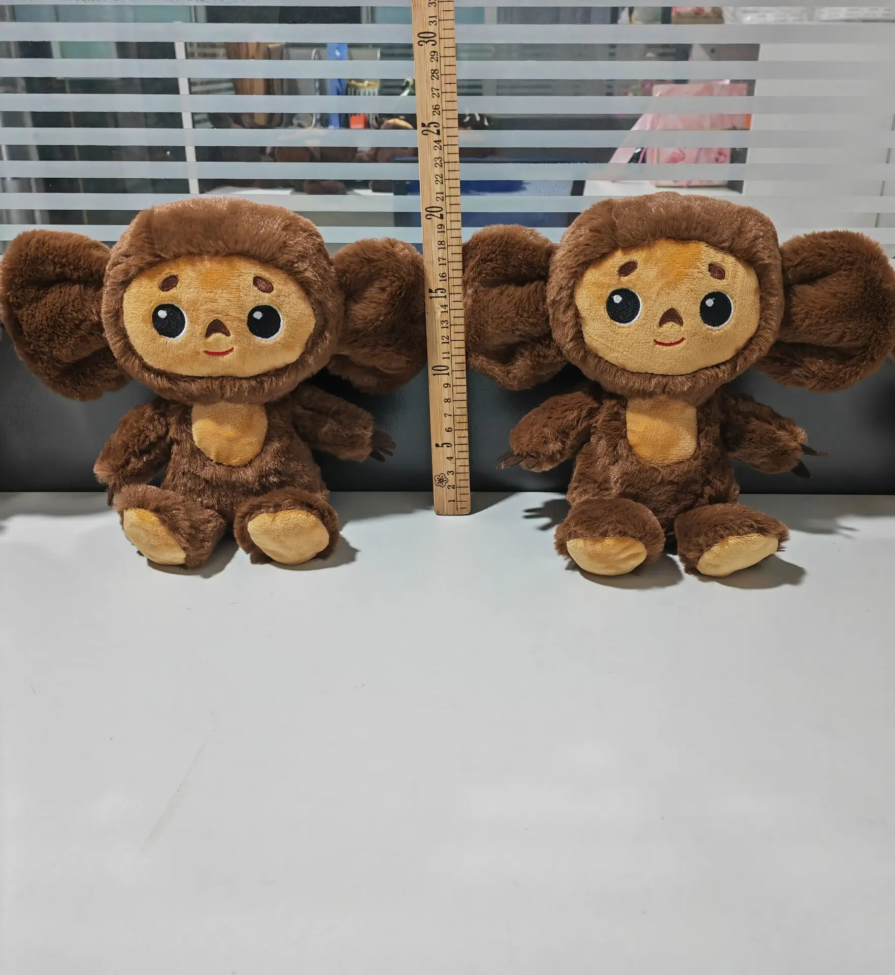 Cheburashka Plush Toy Cartoon Monkey Plush Doll Gift for Boys Girls  Cheburashka Monkey Stuffed Toys 20CM 