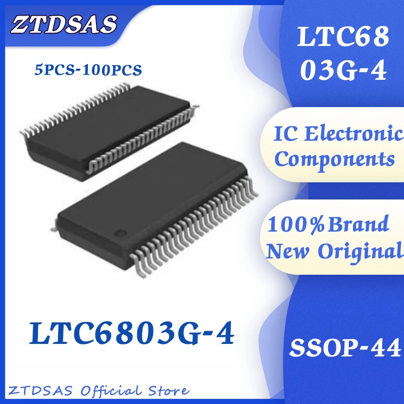 

5PCS-100PCS LTC6803G-4 LTC6803G LTC6803 LTC68 LTC IC Chip SSOP-44