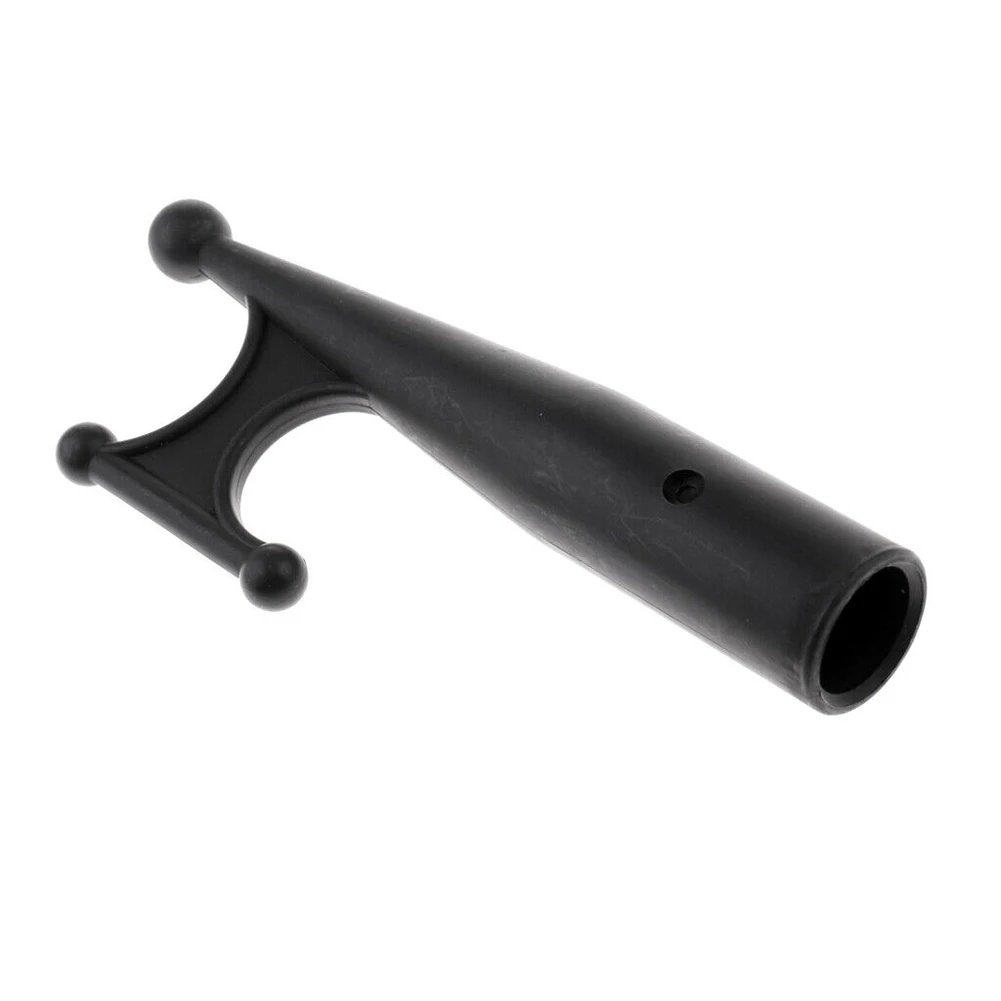 Durable Useful Brand New High Quality Replacement Boat Hook Part Top Fishing Kayak Strong Tough Yacht Black Head
