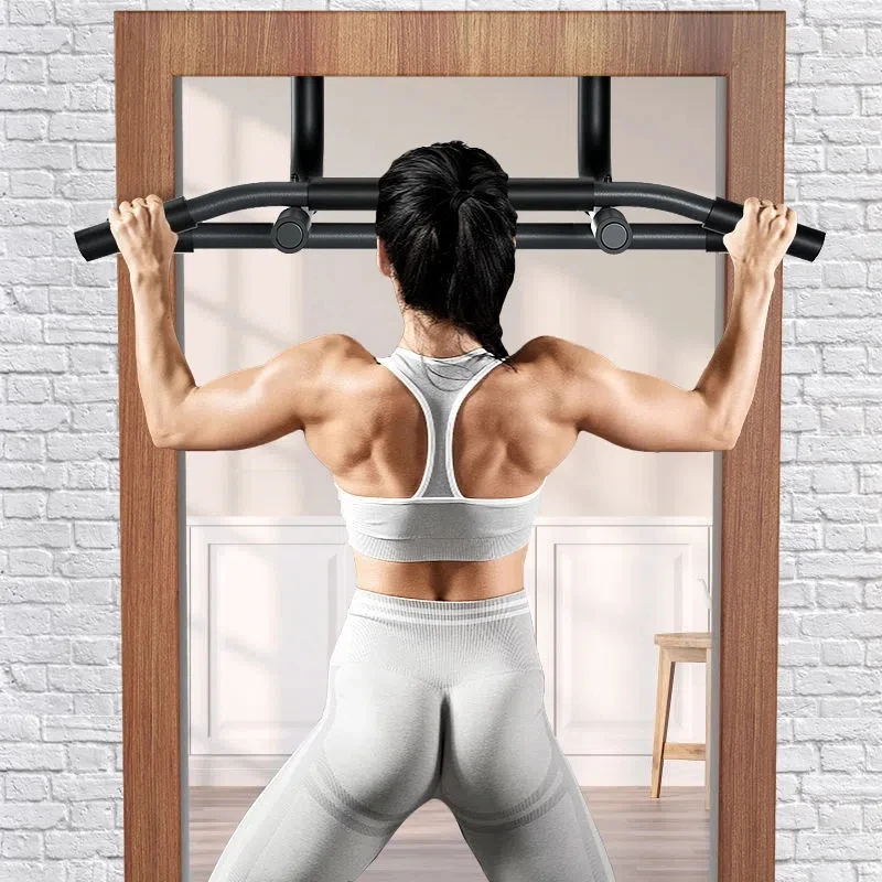 Door Pull Up Bar 300kg 38*1.6mm carbon steel pipe Indoor Home Gym Workout with Resistance Bands,Doorway Pull Up Bar,Gym Pull Accessories