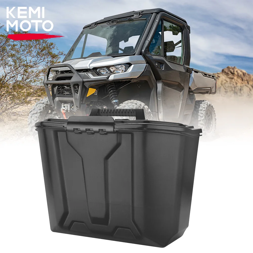 Removable Storage UTV for Can-Am Defender HD8 HD10 HD5 Max HD8 Max HD10 Bin Box Under Passenger Seat Passenger Side 715003314 2pcs seat recliner handle lever passenger side for chevy silverado suburban 2007 2014 for gmc sierra yukon xl 15232594 15232598