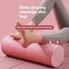 Yoga Roller Round EVA Foam Cylinder Roller For Pilates Exercise Enhanced Home Workouts Diameter 10cm Length 30cm 3