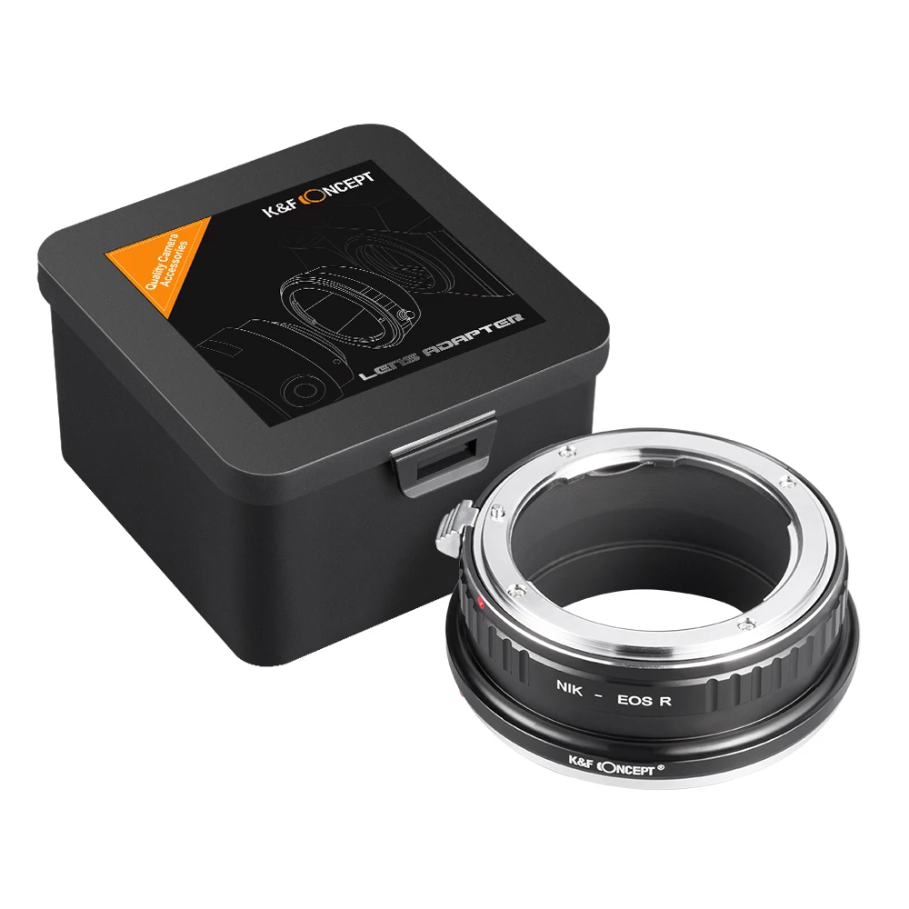 K&F Concept NIK F-EOS R Lens Mount Adapter Compatible for Nikon F