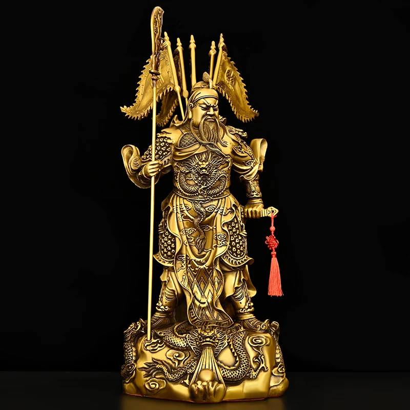 

The decoration of Duke Guan of Kowloon is made of pure copper.The statue of Guan Yu, the God of Wealth