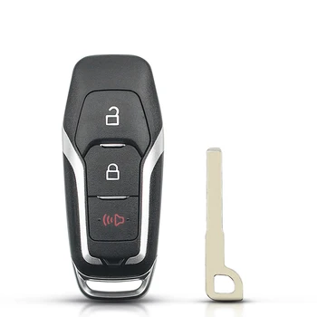 Chiave telecomando per Ford Explorer Fusion Edge Mustang M3N-A2C31243800 Chip ID49 315MHz 164-R8109 - KEYYOU con batteria chiave per auto a distanza per Ford Explorer Fusion Edge Mustang M3N