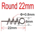 Round 22mm