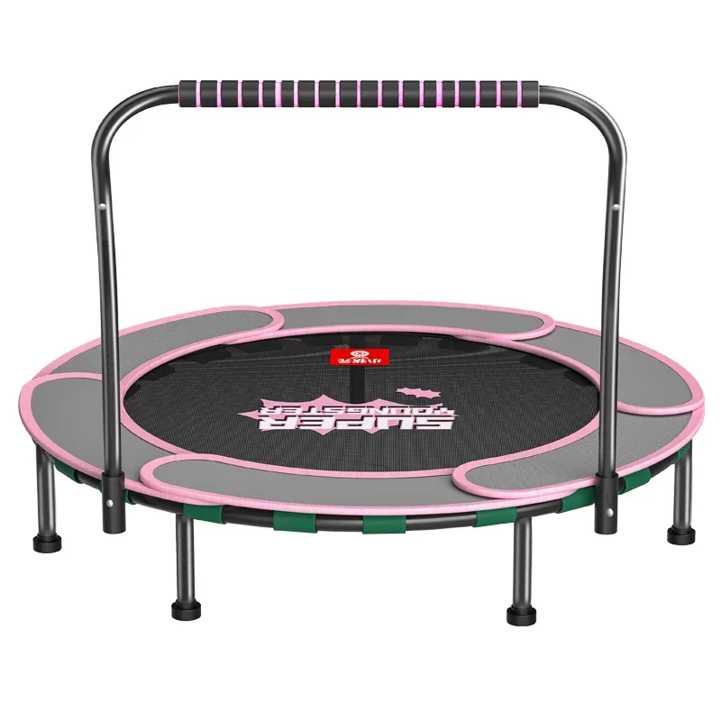 מיטת קפיצה מתקפלת לילדים בגודל 36 אינץ' עם טרמפולינה, מהדורת הבית הקטנה, מתאימה לפעילות גופנית ואיבוד משקל למבוגרים