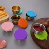 Leakproof Sauce Cups Salad Dressing Container with Lids Portable Refillable Sauce Box Condiment Lunch Box Barbecue Sauce Bottle 2