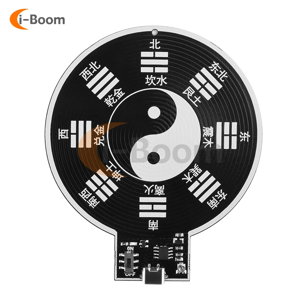 Signal Generator Signal Generator Kit Waves Resonance Generator DC 5V Portable Schumann Wave Generator 7.83Hz Low Frequency Pulse Signal Generator Type-C Interface with Switch Signal