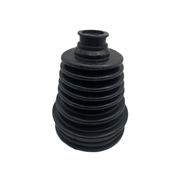CV Boot Dust Cover 4PCS Black Universal Silicone CV Constant-velocity Dust Cover Joint Boot Drive Shaft Universal Strong Elasticity Cars Tools
