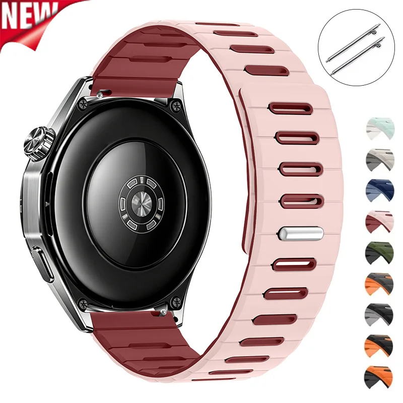 Premium 22mm Silicone Watch Bands - Versatile Universal Strap