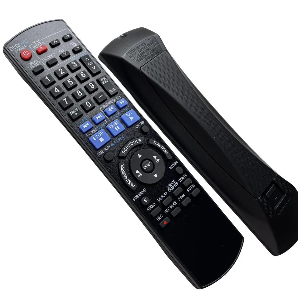 Nuovo Telecomando Adatto Per Panasonic Dmr-Es35Vp Dmr-Es35V Dmr-Es35Vs Dmr-Ez25 Dmr-Ez485V Dmr-Ez48V Lettore Registratore Vcr