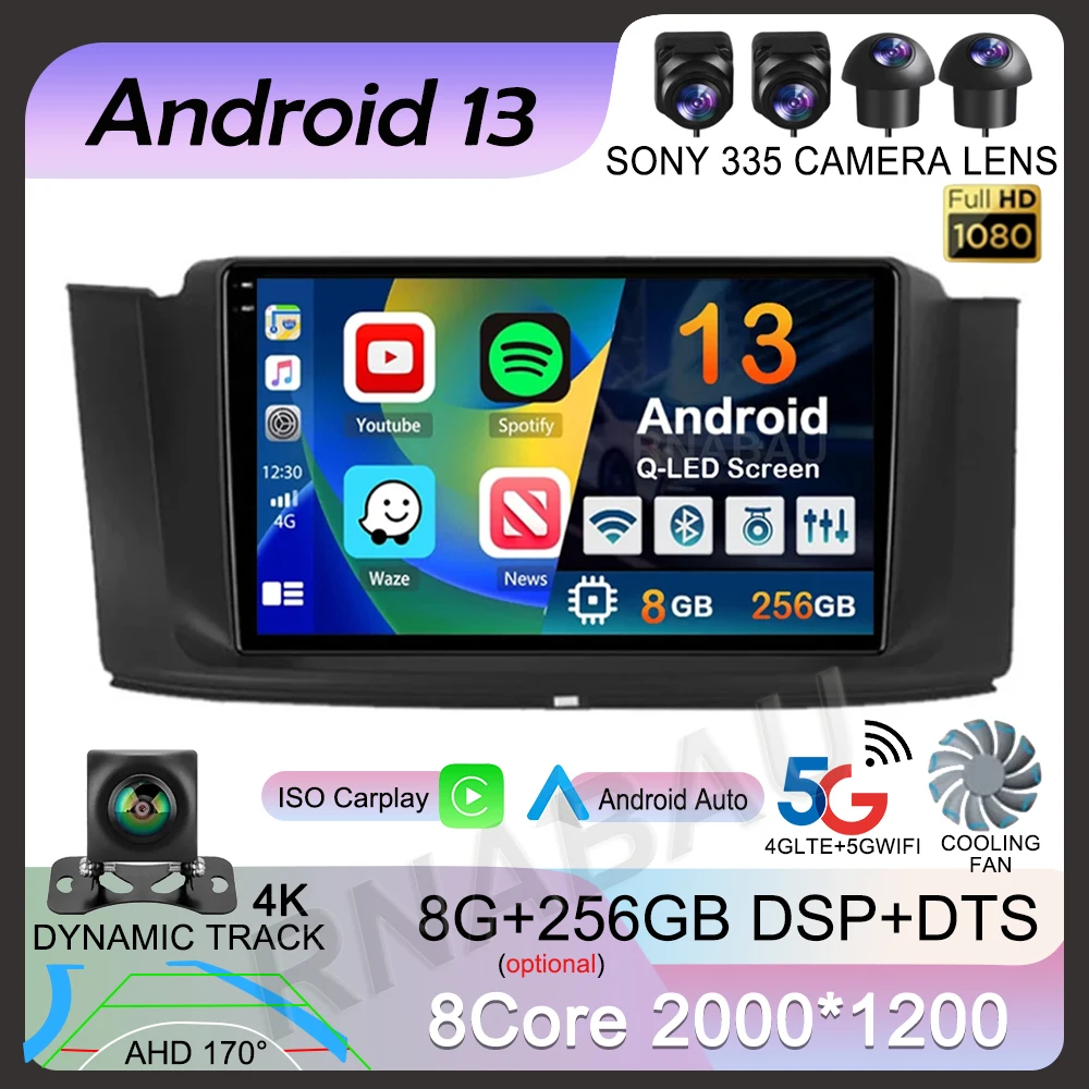 

Android 13 Carplay Car Radio For Geely Emgrand GT GC9 Borui 2015 2016 DSP Navigation Multimedia Video Player Stereo 2din DVD 4G