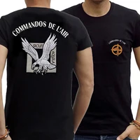 French Air and Space Force Air Commando "Sicut Aquila" T-Shirt Short Sleeve Casual 100% Cotton O-Neck Summer Mens T-shirt 1