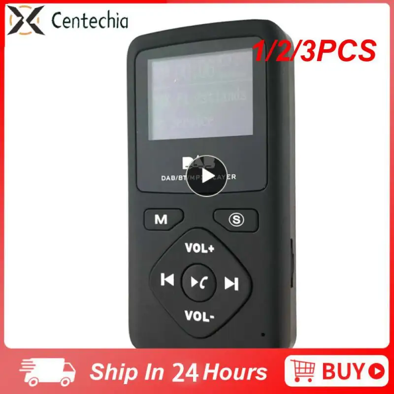 

1/2/3 шт. портативный цифровой аудио DAB/DAB + FM-радио наушники mp3-плеер DAB-P7 Pocket DAB Radio