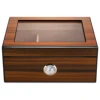 Cigar Humidor Box Cedar Wood With Humidifier Hygrometer Storage Case Super Large Capacity Hold 60 Cigars 6