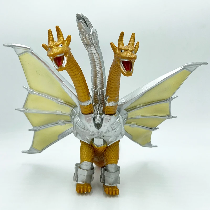 Tres Cabezas Juguetes De Godzilla Figuras De Acción De Dragon King