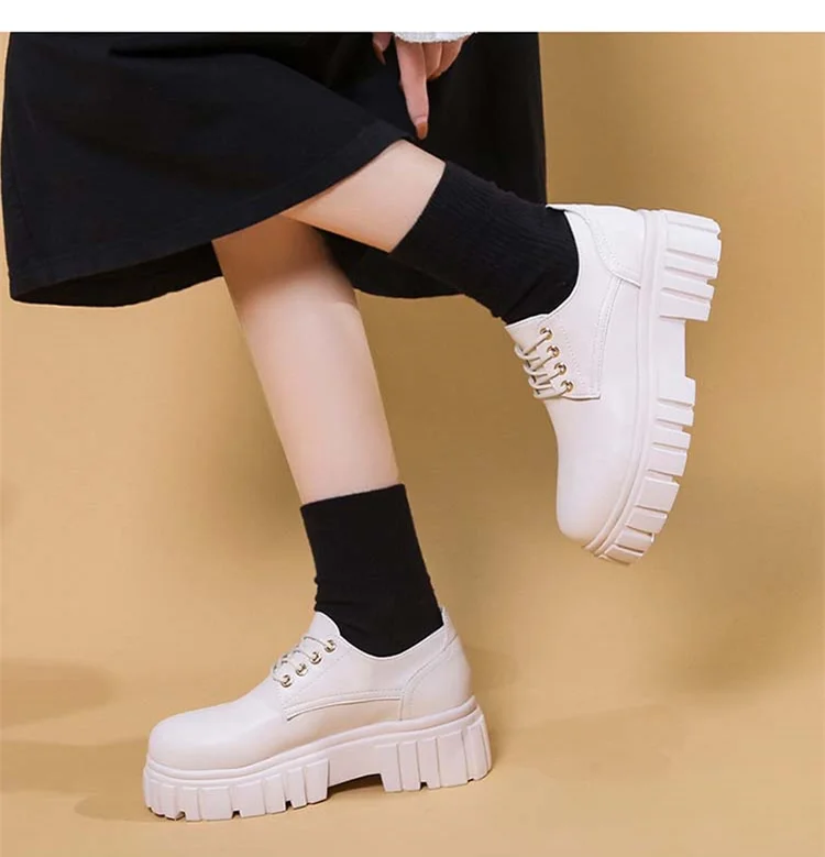 Shoes Women 2022 New Sneakers Plus Size Platform Sneakers Fashion Women's Casual Shoes Sneakers Ankle Lace-Up Mujer Shoes Woman