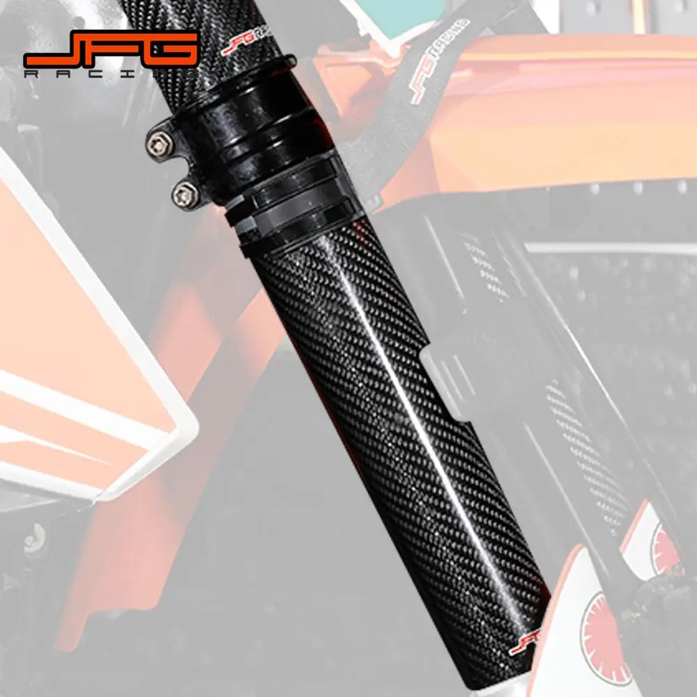 Front Fork Shock Absorber Motorcycle 140-260MM Carbon Fiber Adjustable Front Fork Shock Guard Protector For KTM EXC SX SXF XC XCF XCW 125 250 350 450 530