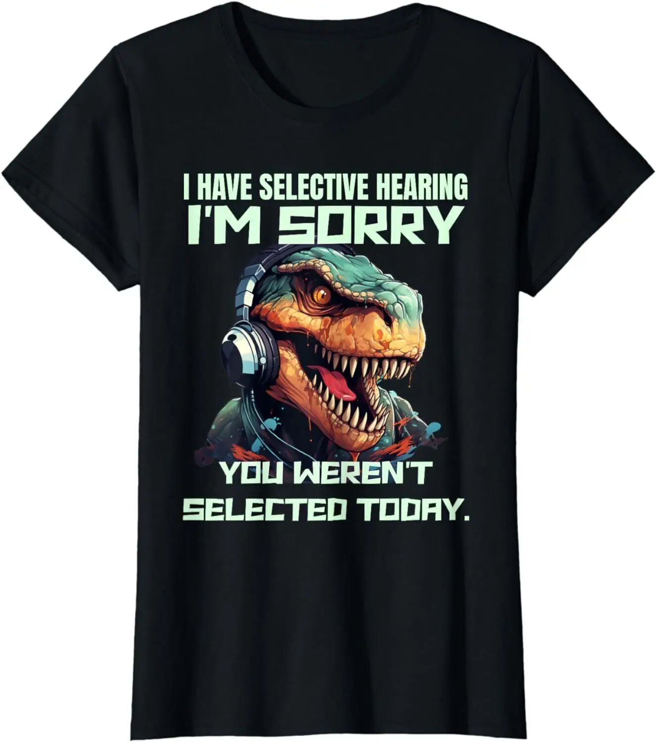 Ho Udito Selettivo T-Shirt Non Selezionata A Maniche Lunghe O Corte