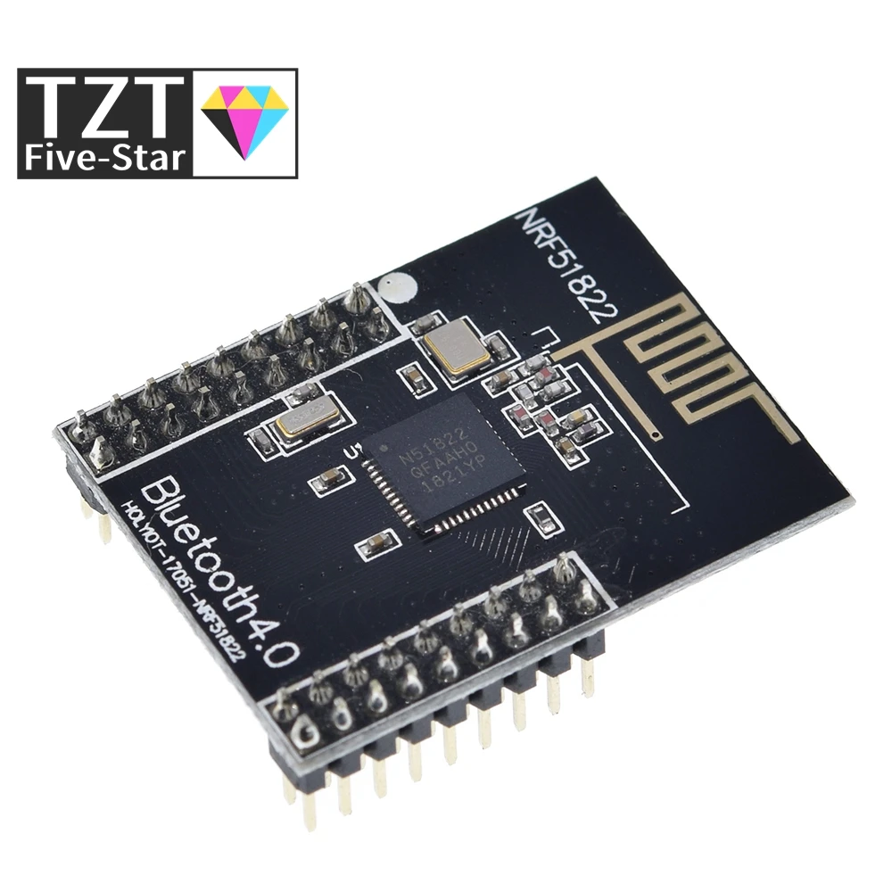 TZT 1/3PCS NRF51822 2,4G drahtlose modul drahtlose kommunikation modul bluetooth modul/zigbee modul/DMX512