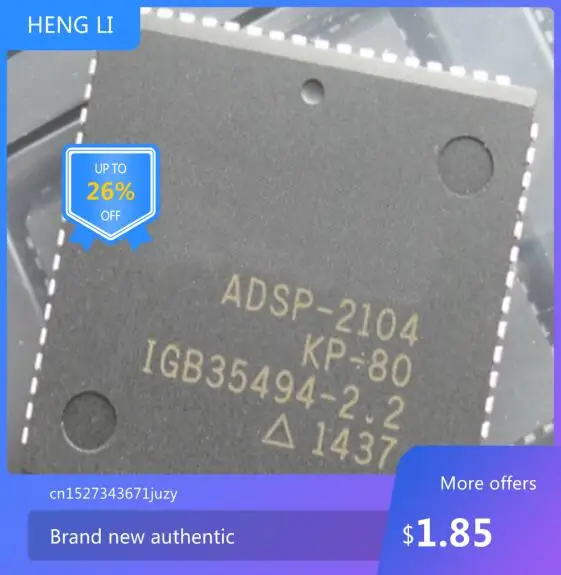 IC NEW 100%   ADSP-2104KP-80 ic new 100% adsp 2104kp 80