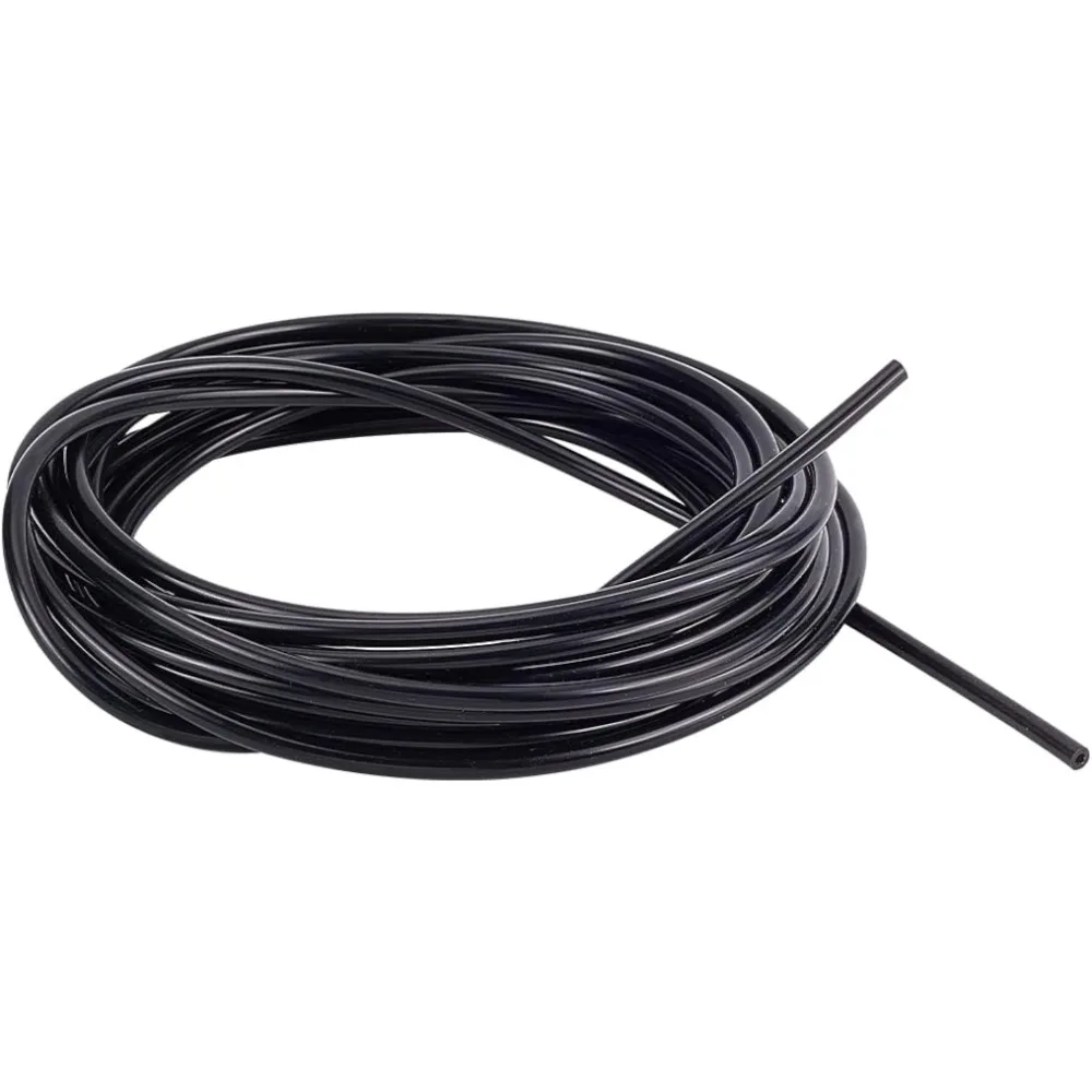 

16.4 Feet Black Vacuum Hose 5/32inch(4mm) High Temperature Silicone Vacuum Tubing Hose 1/12inch(2mm) Inner Diameter Vacuum Tube