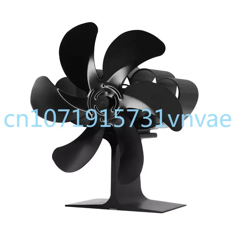 

Outdoor Camping Firewood Home Indoor Heating Mute Thermal Power Fireplace Fan No Need To Charge Self-Starting Thermal Power