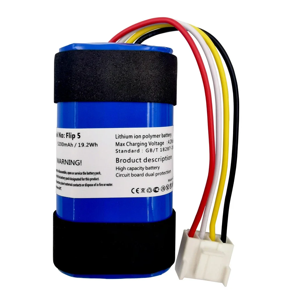 2024 Years 100% Original 5200mAh Battery For JBL Flip 5 Batteries Tools Kits