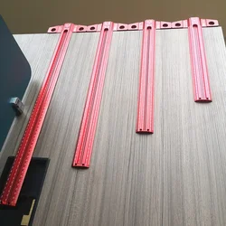 Woodworking Scribe 300-500mm T-type Ruler Scribing Ruler Woodworking Line Drawing Marking Gauge Measuring Manual Tools DIY