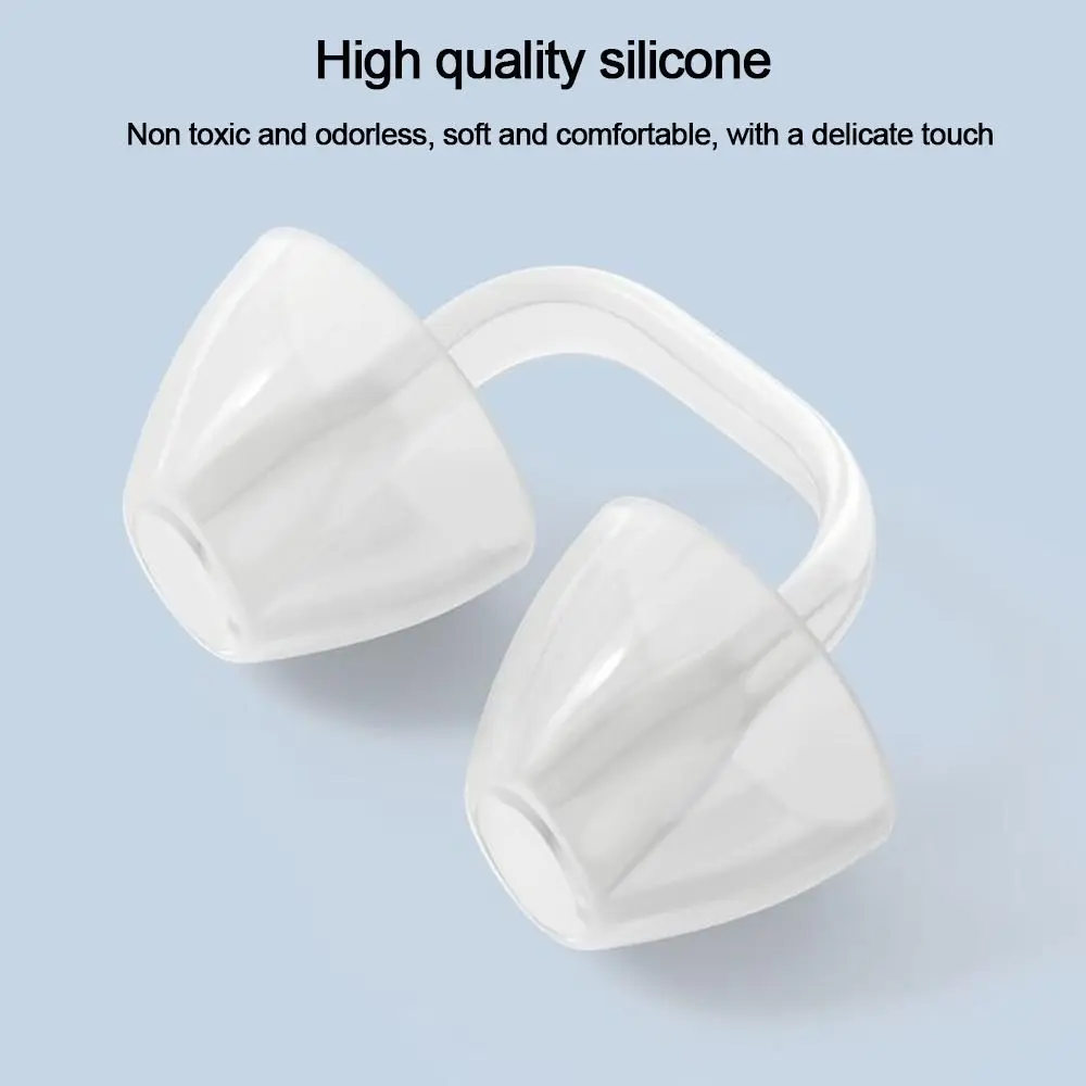 Soft Silicone Swimming Nose Clip Safety Gear Reusable Waterproof Nose Plug Prevent Choking Multicolor Swim Nose Protector 3