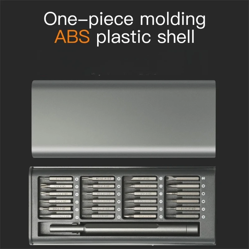 UF Tool 25-in-1 Magnetic Screwdriver Set - Precision Repair Kit for Phone, Computer & Electronics - 24 Detachable Steel Bits UF Tool 25-in-1 Magnetic Screwdriver Set - Precision Repair Kit for Phone, Computer & Electronics - 24 Detachable Steel Bits