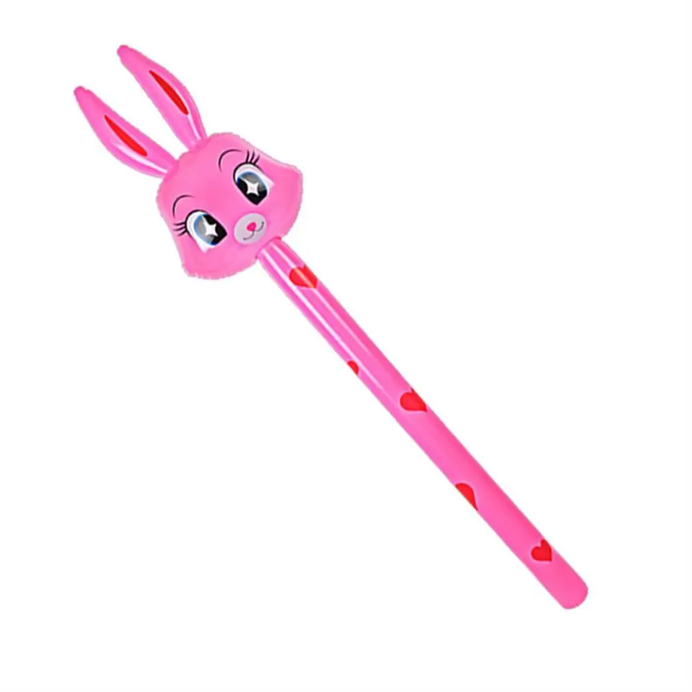 with Sound Inflatable Animals Stick Jungle Safari Balloon Sticks Inflatable Hammer Sticks Blow Up Giraffe Elephant 5