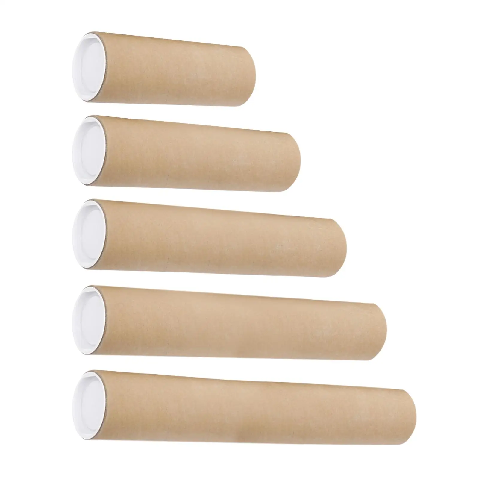 Long Cardboard Poster Tubes For Mailing Postal Tube With Caps Storage  Packaging For Document Blueprints Art Roll Shipping - Gift Wrap Storage -  AliExpress