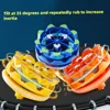 Fireworks Spinning Top,Firework Fingertip Gyro,Handheld Fireworks Gyroscope,Collision Sparks Light up Spinning Top Toy 4