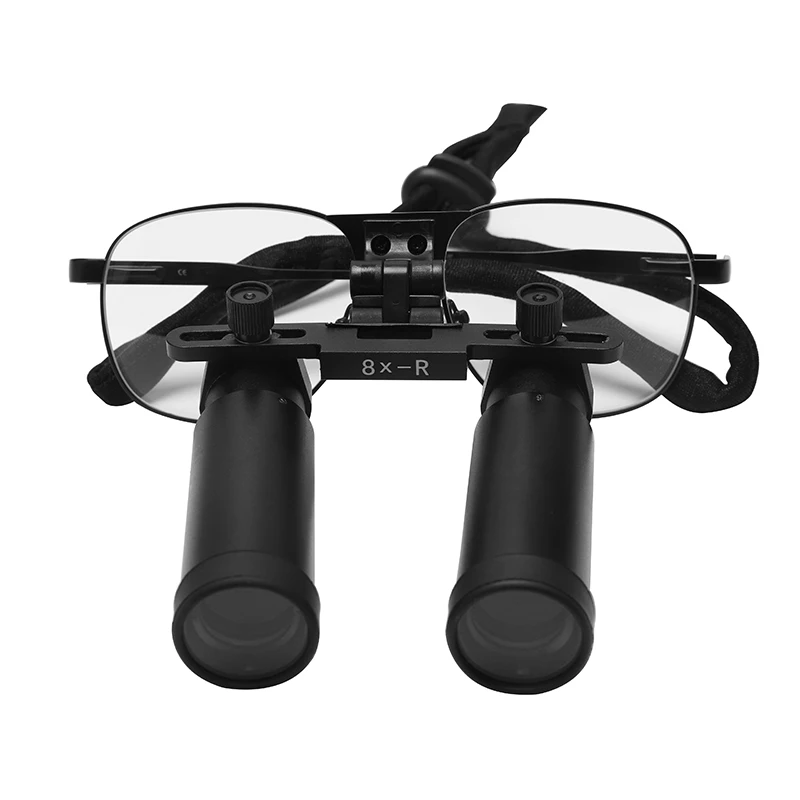 

High Magnifitation Loupes Dental Loupe 8X Binocular Magnifying Glasses Surgical Dentist Tools Dental Products