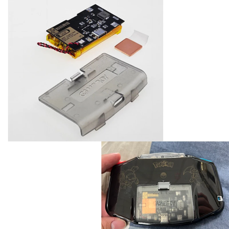 Per Game Boy Advance Gba Modulo Batteria Al Litio Universale, Semplice E Bello, Batteria Ricaricabile, Scaricabile E Utilizzabile