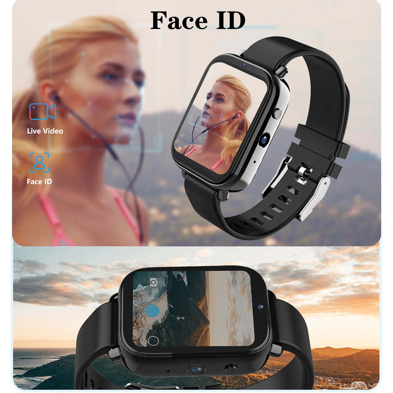 LEMFO Z20 Ʈġ   4G 128G ȵ̵ ð 2023 3ATM  850mah 8MP ī޶ GPS  ѱ    ̺ 1.75 inch 320*385 HD for ȵ̵ IOS