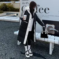 Winter Jacket Women Korean Long Cotton Coat Women Clothing Thicken Warm Coats and Jackets for Women Loose Hooded Parka Femme 1