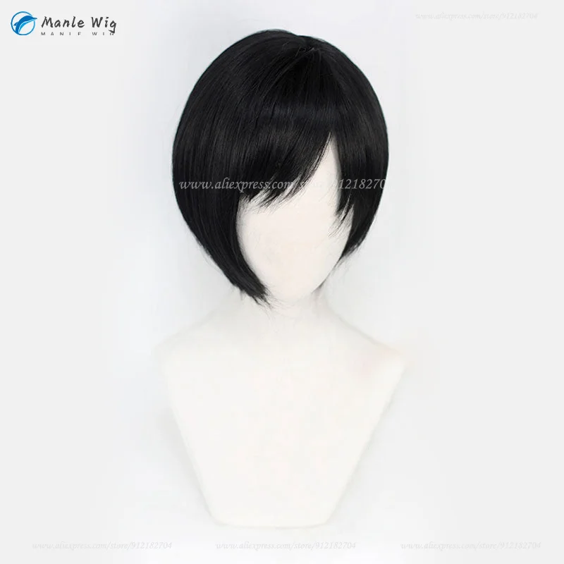 Anime Ada Wong Cosplay Perücke Kurz Schwarz Synthetisches Haar Hitzebeständig Halloween + Perückenkappe 13 Anime Ada Wong Cosplay Perücke Kurz Schwarz Synthetisches Haar Hitzebeständig Halloween + Perückenkappe 2