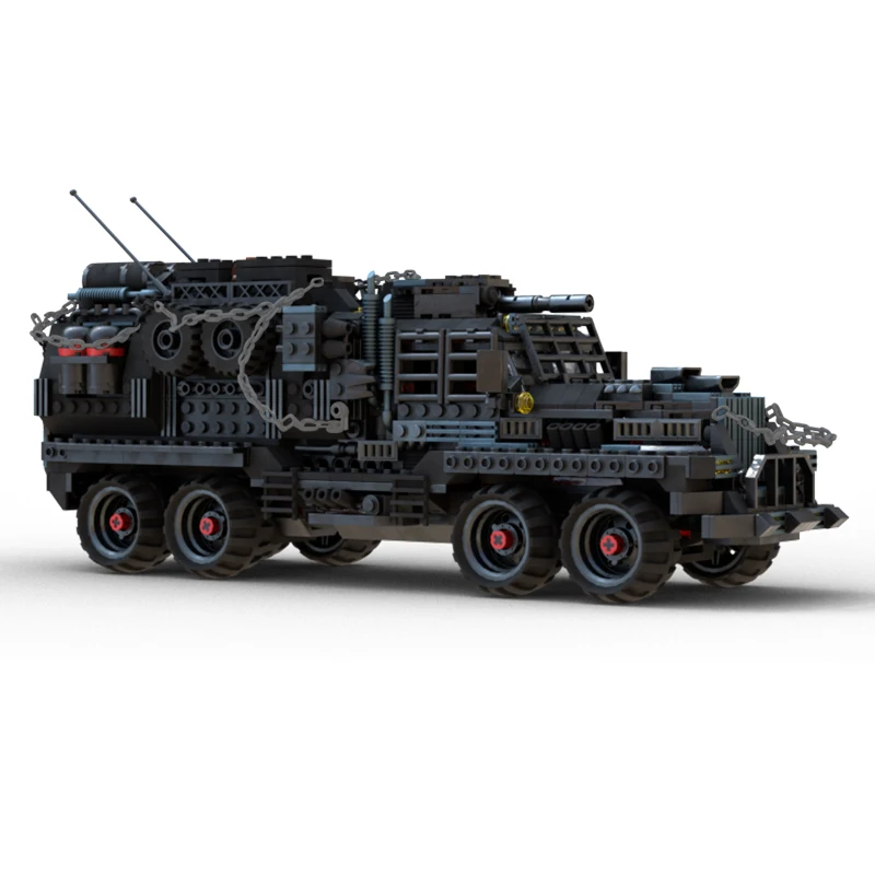 

MOC Doom Vehicle The War Rig Truck Building Blocks Set For Mad-Max Waste Land Desert Car Bricks Toys For Children Birthday Gifts