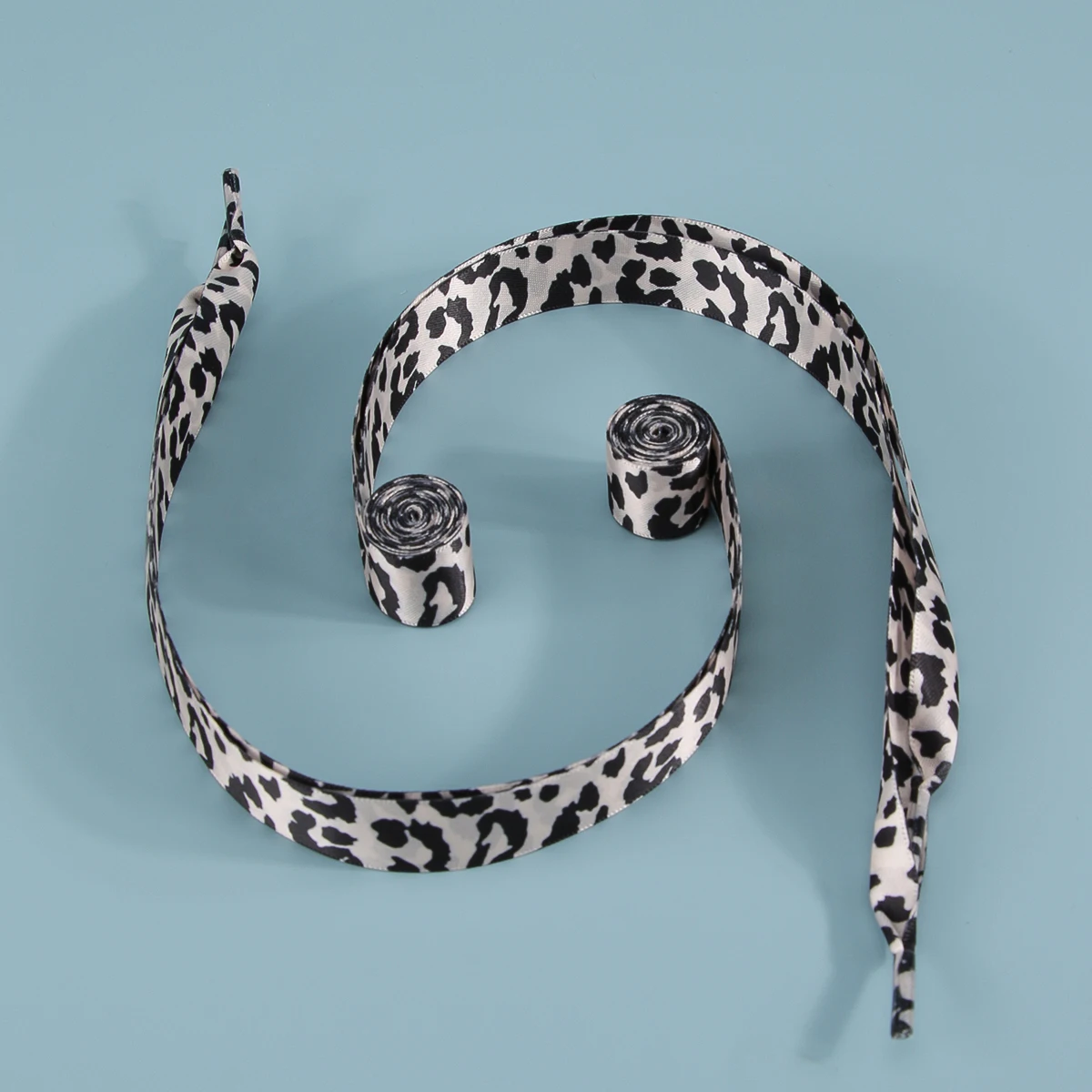 1 Paar Leoparden-Schnürsenkel für elegante Schuhe, flache Schnürsenkel, Schnürsenkel für Sneaker, Schuhdekoration, Schnürsenkel für Sportschuhe. – Detail 1
