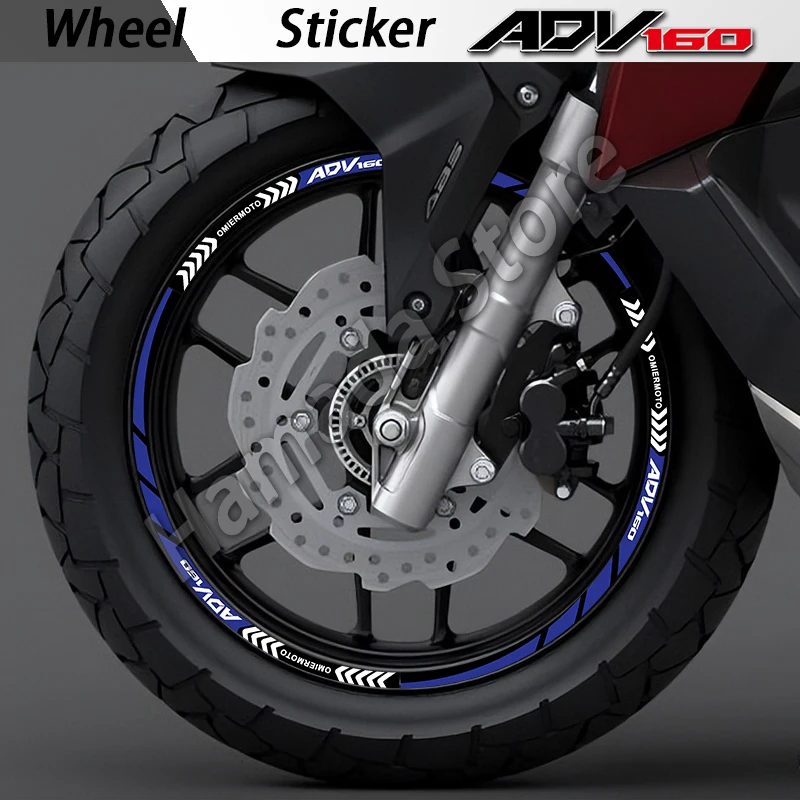 Enhance Your HONDA ADV 160 2026 with the Perfect Wheel Sticker Rim Decals