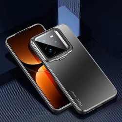 Durable Metal Back Plate with Camera Protection and Car Holder Cover - Realme 13 Pro Plus (Black)