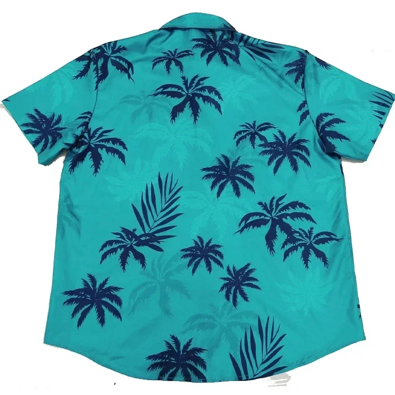 2025 Summer Animal Crane Men Hawaiian Shirt 3d Plant Shirt For Men Flower Print Plus Size Hawaiian Shirts Beach Flower Shirt 5xl 5