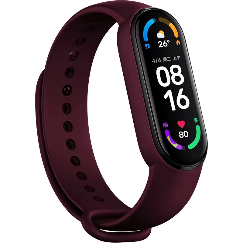 Premium Silicone Sport Strap for Fitness Tracker Bracelet