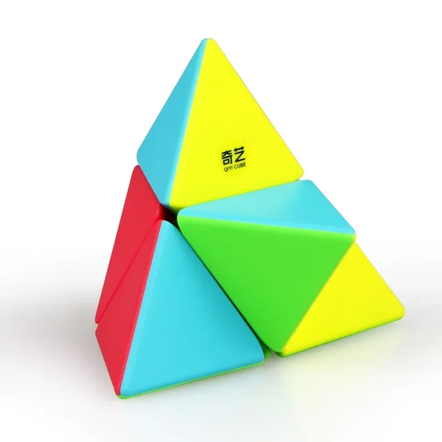 [ECube] QiYi Pyraminx 2x2 Cubo Magico Speed Toy Magic Cube Professional Game Smooth Creative Safety Education Puzzle Gift 5