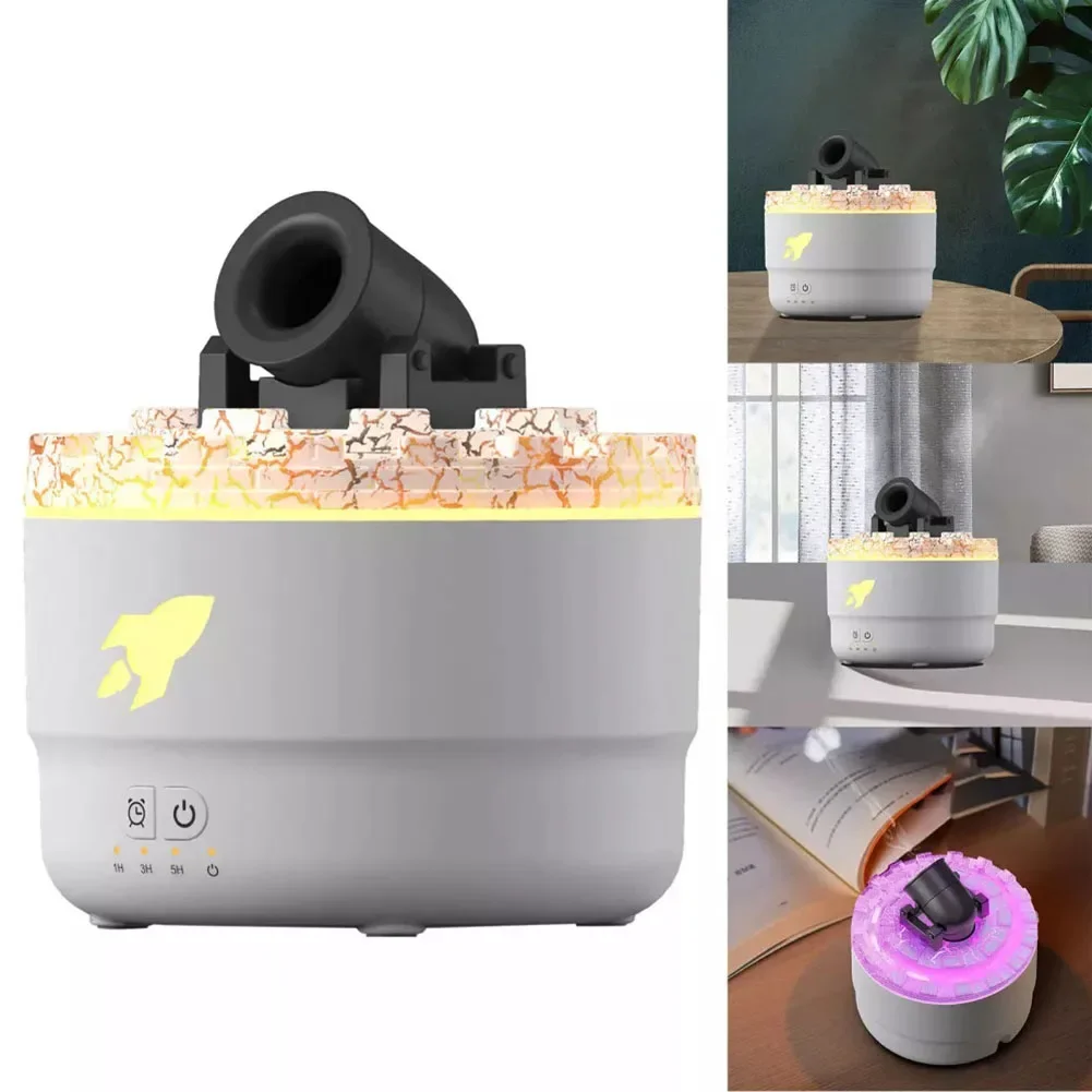 Car Diffuser Humidifier 7Color Light Auto Air Purifier Air Freshener With 7Color Light For Car Aroma Aromatherapy Diffuser