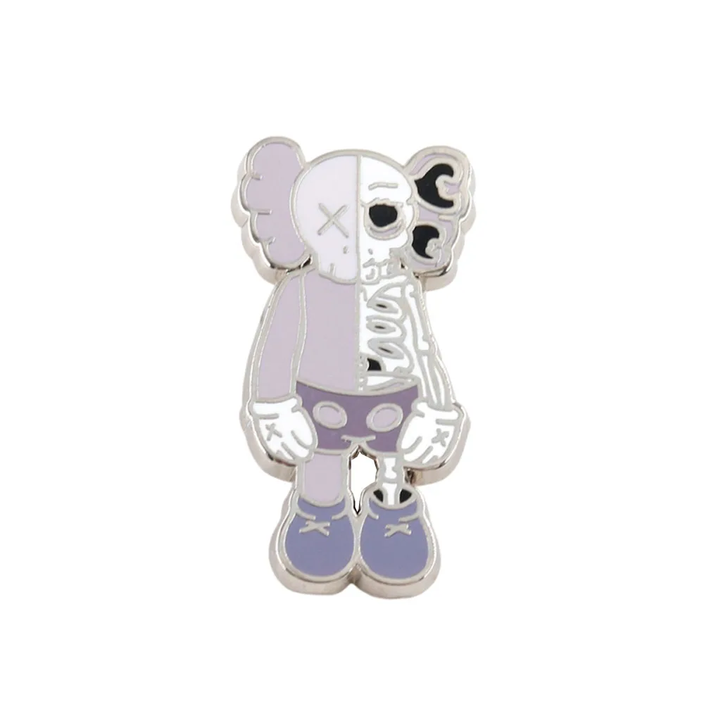 Süße Puppe Skelett Abzeichen Cool Trend Brosche Gothic Schmuck Halloween Geschenk Zubehör