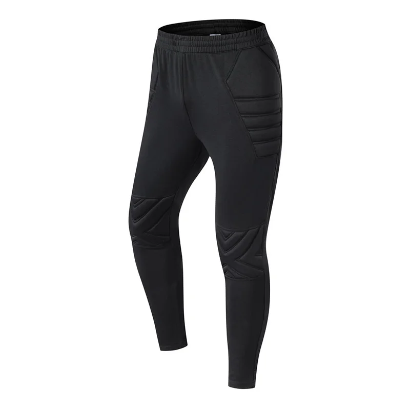 Professional Protective Goalkeeper Pants Thick Padding Football Match GK Pants Handball Game GK Skinny Pad Trackpants